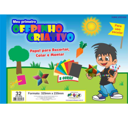 BLOCO MEU 1&ordm; OFFP.CRIATIVE 120G 32x23 C/32FL 9309